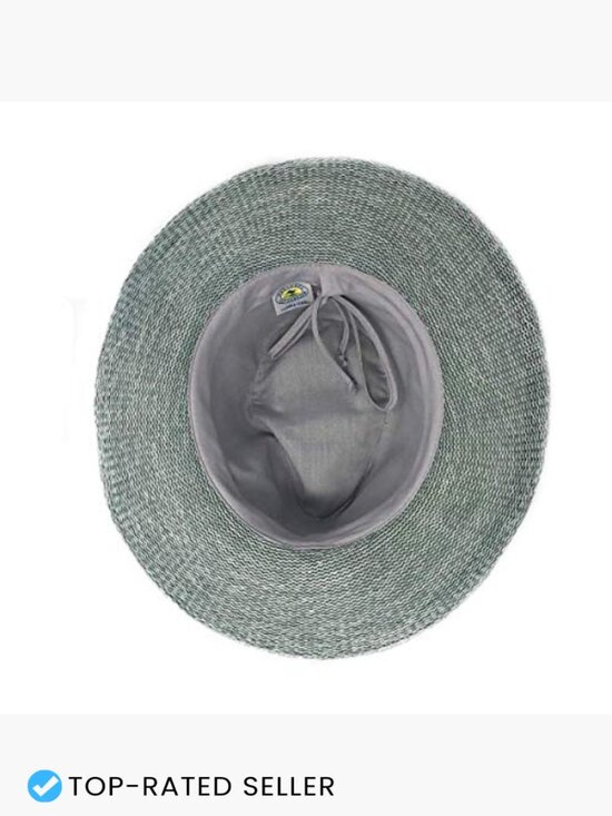 Wide Brim Fedora Sun Hat UPF 50+ Packable Adjustable Drawstring Travel main image 7